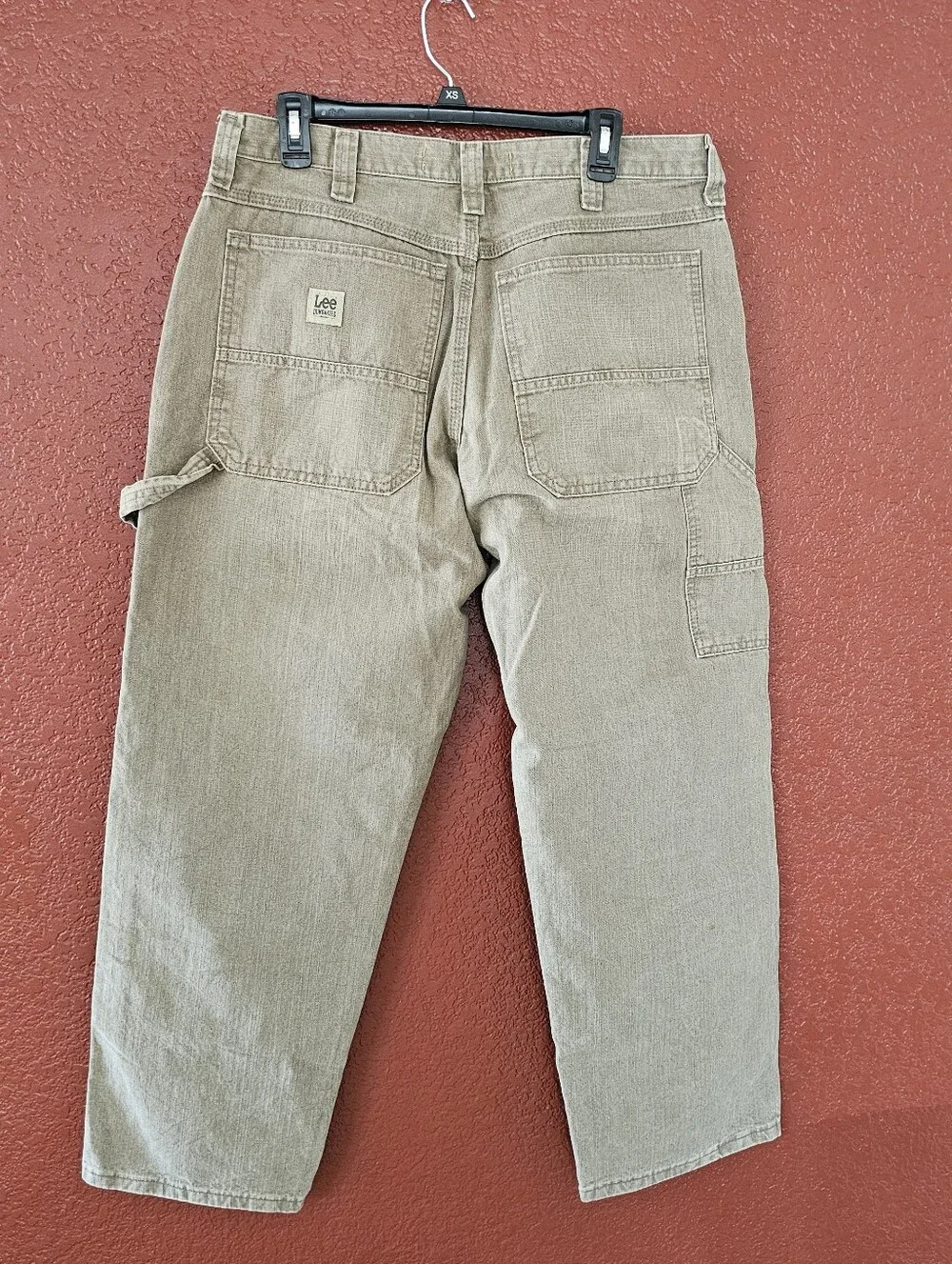 Lee Carpenter Men's Corduroy Pants in Light Khaki